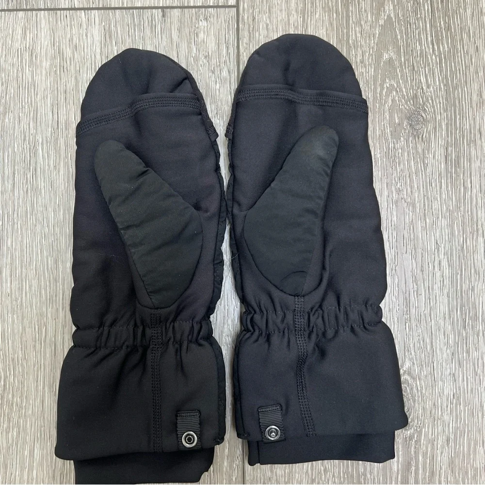 LULULEMON NO SHIVERS MITTENS II BLACK - Picture 6 of 8